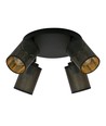 Bronx 4 Premium Svart taklampa - Ø10 cm, E14, 230V, utan ljuskälla