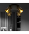 Bronx 4 Premium Svart taklampa - Ø10 cm, E14, 230V, utan ljuskälla