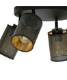 Bronx 4 Premium Svart taklampa - Ø10 cm, E14, 230V, utan ljuskälla
