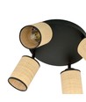 Yoga 4 Premium Svart taklampa - Ø10 cm, E14, 230V, utan ljuskälla