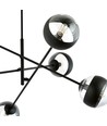 Linear 6 Svart/Rand pendellampa - Ø14 cm, E14, 230V, utan ljuskälla