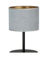 Hilde LN1 Svart/Grå bordslampa - Ø20 cm, E27, 230V, utan ljuskälla