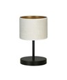 Hilde LN1 Svart/Vit bordslampa - Ø20 cm, E27, 230V, utan ljuskälla