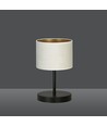 Hilde LN1 Svart/Vit bordslampa - Ø20 cm, E27, 230V, utan ljuskälla