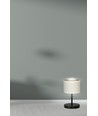 Hilde LN1 Svart/Vit bordslampa - Ø20 cm, E27, 230V, utan ljuskälla