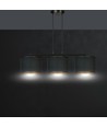 Hilde 3 Svart pendellampa - Ø20 cm, E27, 230V, utan ljuskälla