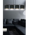 Hilde 4 Svart pendellampa - Ø20 cm, E27, 230V, utan ljuskälla