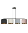 Hilde 4 Svart Mix pendellampa - Ø20 cm, E27, 230V, utan ljuskälla