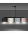 Hilde 4 Svart Mix pendellampa - Ø20 cm, E27, 230V, utan ljuskälla