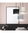 Hilde 3 Svart Premium Mix pendellampa - Ø20 cm, E27, 230V, utan ljuskälla