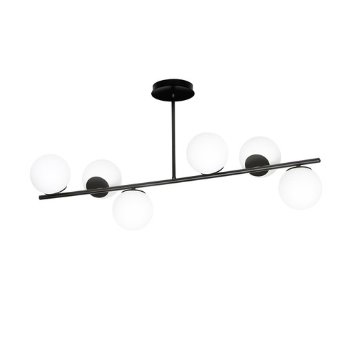Bior 6 Svart taklampa - Ø15 cm, E14, 230V, utan ljuskälla