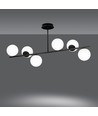 Bior 6 Svart taklampa - Ø15 cm, E14, 230V, utan ljuskälla