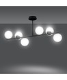 Bior 6 Svart taklampa - Ø15 cm, E14, 230V, utan ljuskälla