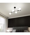 Bior 6 Svart taklampa - Ø15 cm, E14, 230V, utan ljuskälla