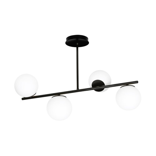 Bior 4 Svart taklampa - Ø15 cm, E14, 230V, utan ljuskälla