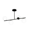 Bior 4 Svart taklampa - Ø15 cm, E14, 230V, utan ljuskälla