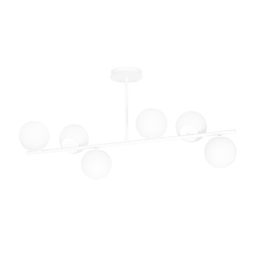 Bior 6 Vit taklampa - Ø15 cm, E14, 230V, utan ljuskälla