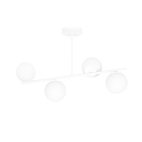 Bior 4 Vit taklampa - Ø15 cm, E14, 230V, utan ljuskälla