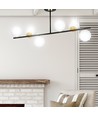 Floki 6 Svart/Guld taklampa - Ø15 cm, E14, 230V, utan ljuskälla