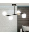 Floki 4 Svart/Guld taklampa - Ø15 cm, E14, 230V, utan ljuskälla