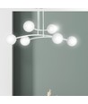 Halldor 6 Vit taklampa - Ø15 cm, E14, 230V, utan ljuskälla