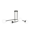 Halldor 4 Svart taklampa - Ø15 cm, E14, 230V, utan ljuskälla