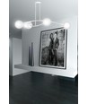 Halldor 4 Vit taklampa - Ø15 cm, E14, 230V, utan ljuskälla