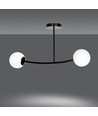 Halldor 2 Svart taklampa - Ø15 cm, E14, 230V, utan ljuskälla