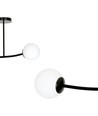 Halldor 2 Svart taklampa - Ø15 cm, E14, 230V, utan ljuskälla