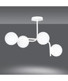Kalf 4A Vit taklampa - Ø15 cm, E14, 230V, utan ljuskälla