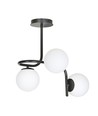 Kalf 3 Svart taklampa - Ø15 cm, E14, 230V, utan ljuskälla