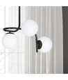 Kalf 3 Svart taklampa - Ø15 cm, E14, 230V, utan ljuskälla