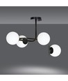 Kalf 4A Svart taklampa - Ø15 cm, E14, 230V, utan ljuskälla
