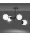 Kalf 4A Svart taklampa - Ø15 cm, E14, 230V, utan ljuskälla
