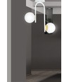 Ragnar 2 Vit/Guld taklampa - Ø15 cm, E14, 230V, utan ljuskälla