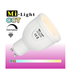 Diverse Lagertömning: Mi-Light CCT 5W GU10 490Lm 2,4GHz