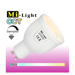 LED lampor Outlet: Mi-Light CCT 5W GU10 490Lm 2,4GHz