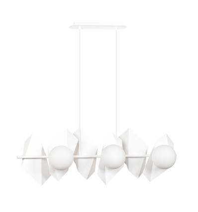 Drifton 6 Vit pendellampa - Ø15 cm, E14, 230V, utan ljuskälla