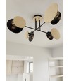Zita 4 Svart taklampa - E27, 230V, utan ljuskälla