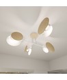 Zita 4 Vit taklampa - E27, 230V, utan ljuskälla
