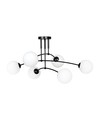 Pregos 6 Svart taklampa - Ø15 cm, E14, 230V, utan ljuskälla