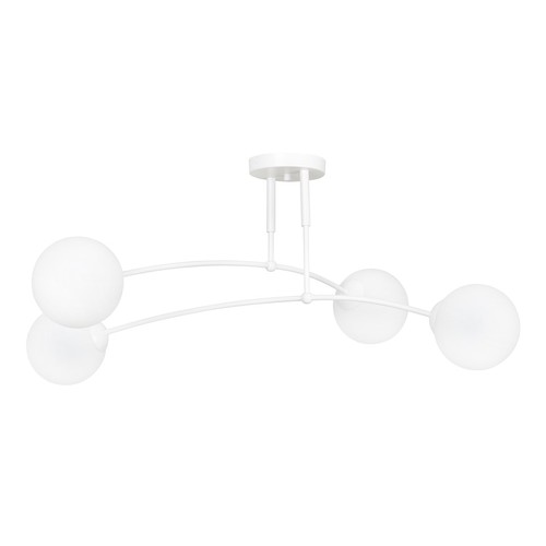 Pregos 4 Vit taklampa - Ø15 cm, E14, 230V, utan ljuskälla