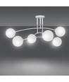 Pregos 6 Vit taklampa - Ø15 cm, E14, 230V, utan ljuskälla