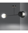 Minerva 2 Svart taklampa - Ø15 cm, E27, 230V, utan ljuskälla