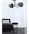 Minerva 4 Svart taklampa - Ø15 cm, E27, 230V, utan ljuskälla