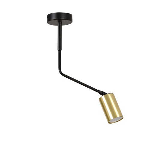 Verno 1 Svart taklampa - GU10, 230V, utan ljuskälla
