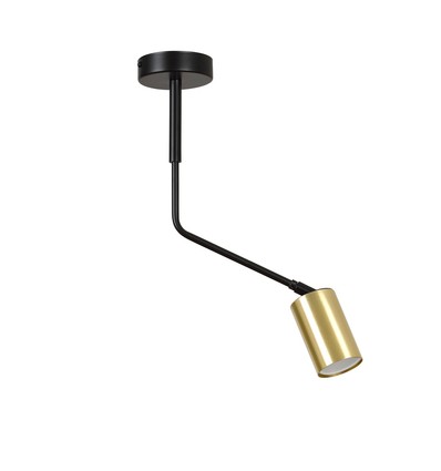 Verno 1 Svart taklampa - GU10, 230V, utan ljuskälla