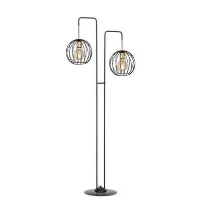 Albio LP2 Svart golvlampa - E27, 230V, utan ljuskälla