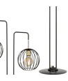 Albio LP2 Svart golvlampa - E27, 230V, utan ljuskälla