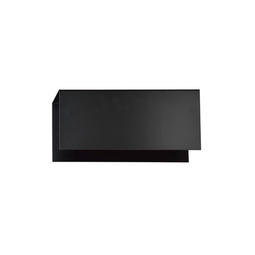 Tolos K1 Svart vägglampa - E27, 230V, utan ljuskälla.